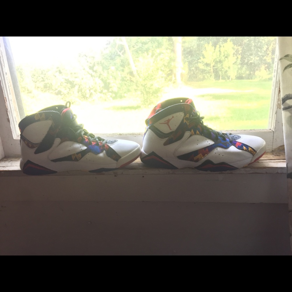 “Nothing but Net”.   Jordan7s